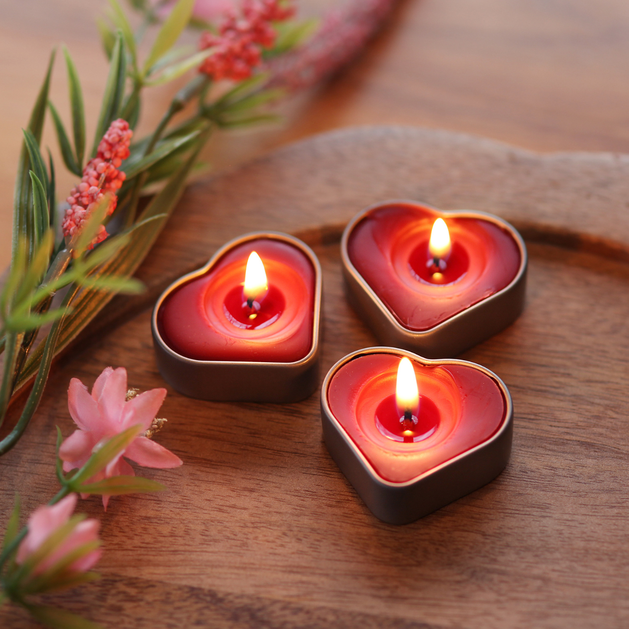 Beeswax Aromatherapy Heart Tin | Big Dipper Wax Works