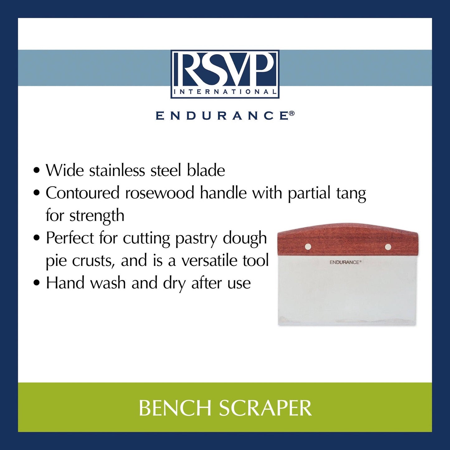 Bench Scraper | RSVP