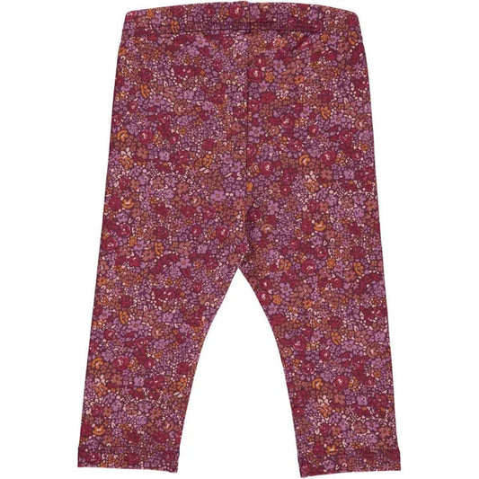 Petit Blossom Legging Berry Red | Müsli by Green Cotton
