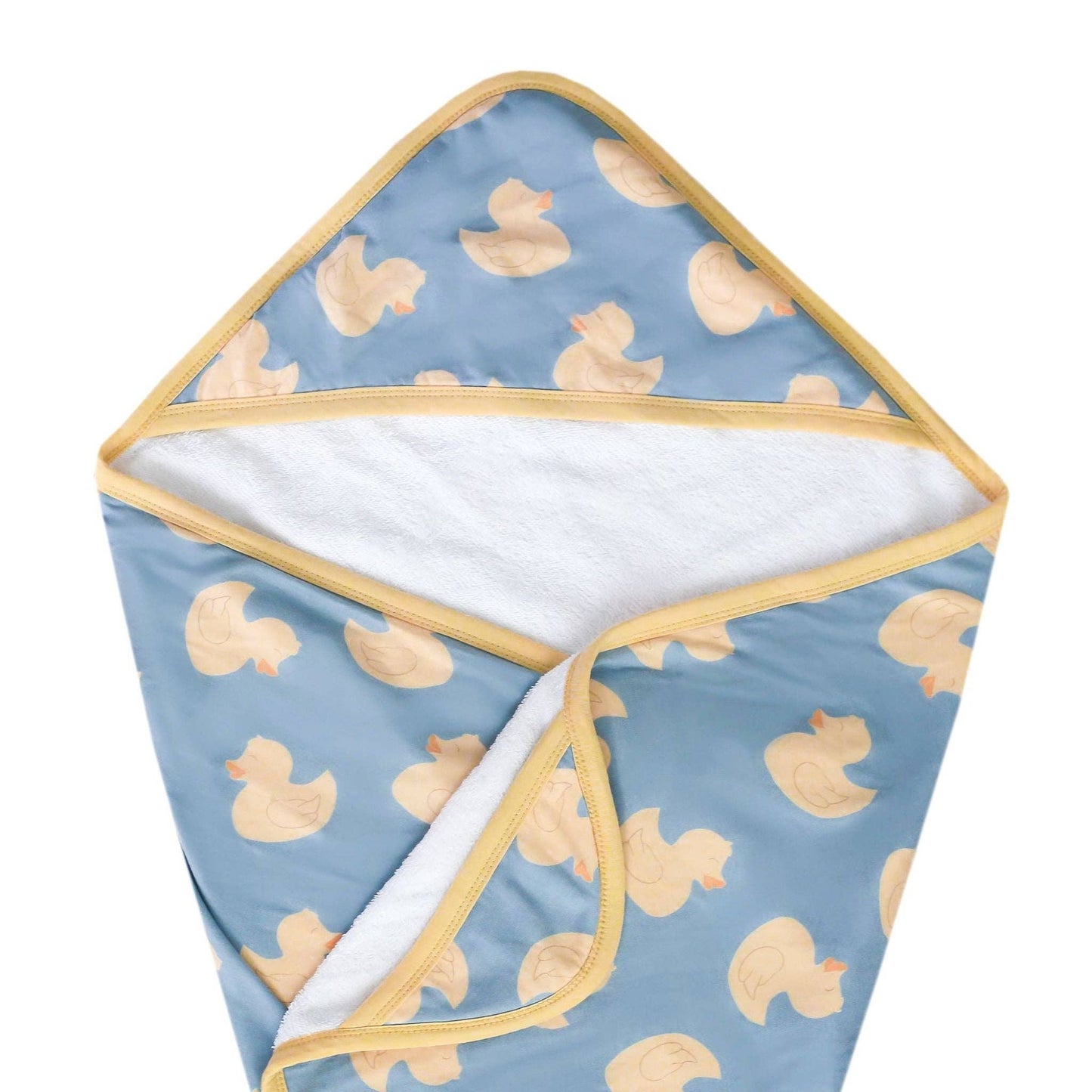 Ducky Premium Baby Knit Hooded Towel | Copper Pearl