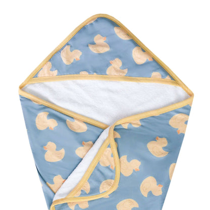 Ducky Premium Baby Knit Hooded Towel | Copper Pearl