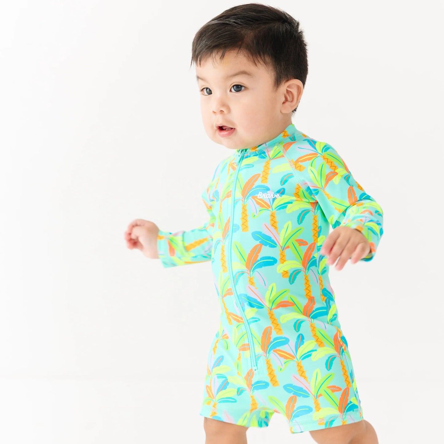 Long Sleeve Rash Guard Shortie | Brave Little Ones