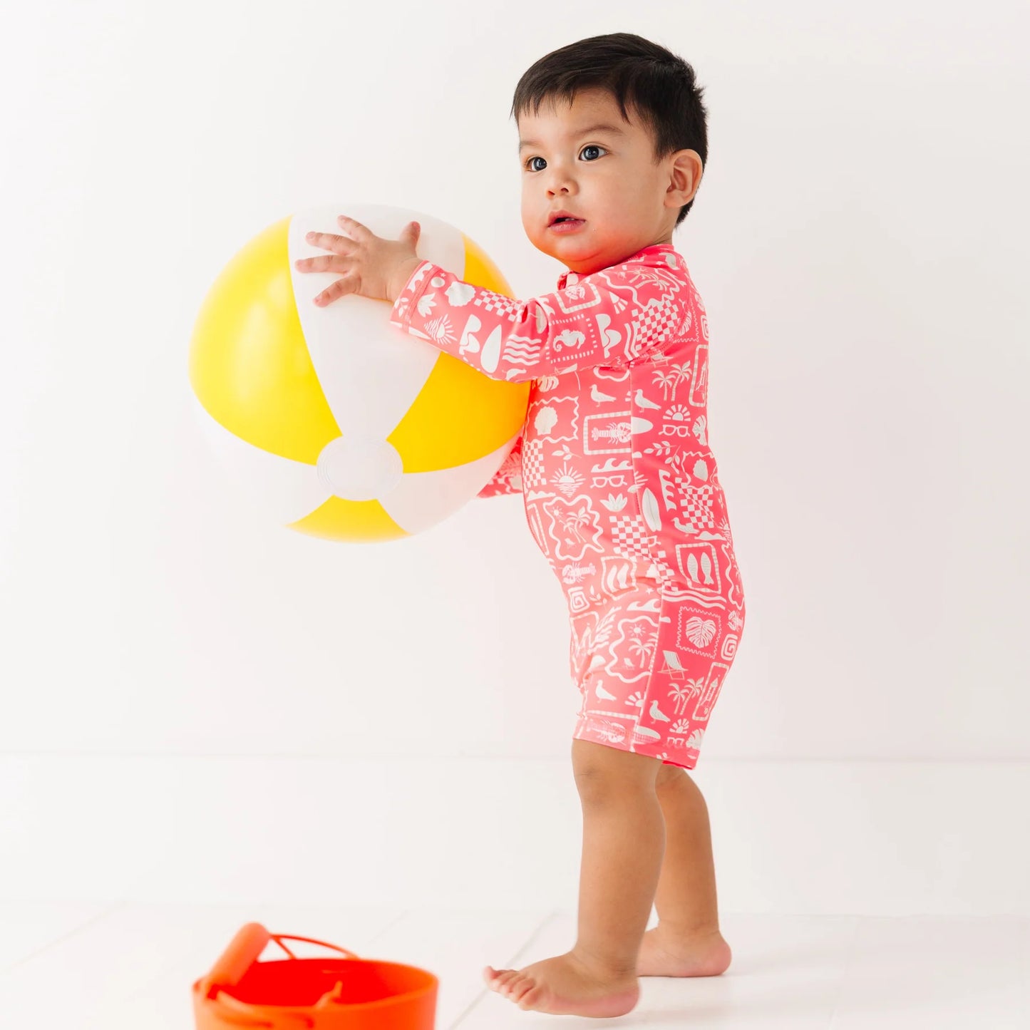 Long Sleeve Rash Guard Shortie | Brave Little Ones