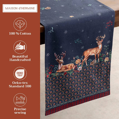 Christmas Joy Table Runner | Maison d'Hermine