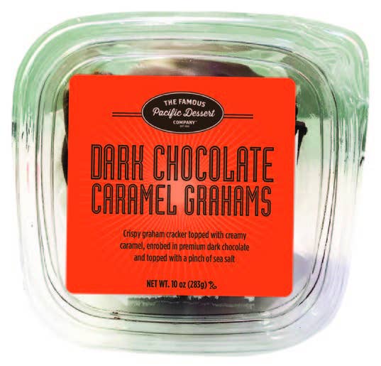 Dark Chocolate Caramel Graham Tub | World Wide Gourmet Foods
