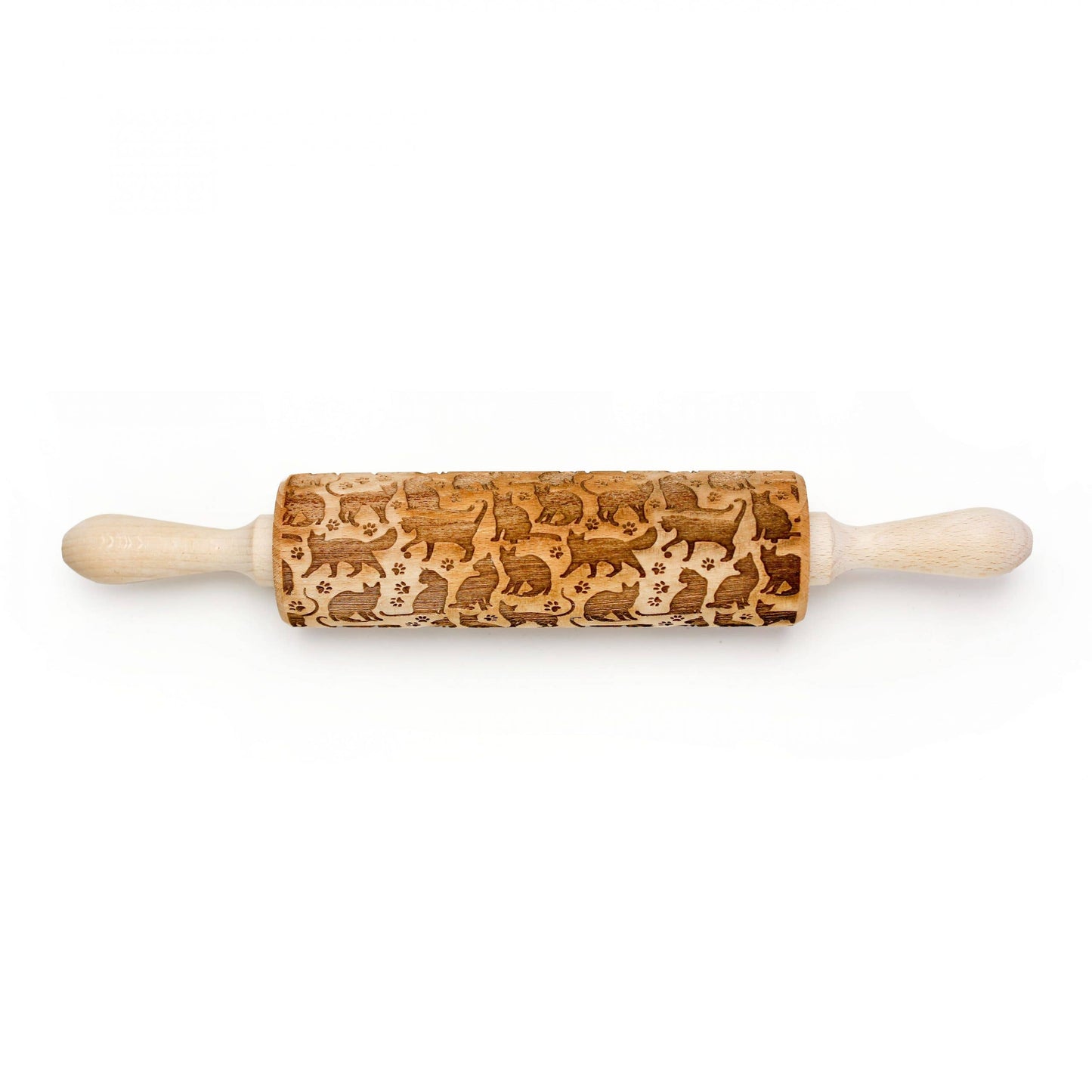 Cats Two Embossing Rolling Pin | Boon Homeware