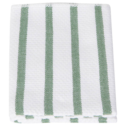 Basketweave Elm Green Dishcloths (Set of 2) | Danica