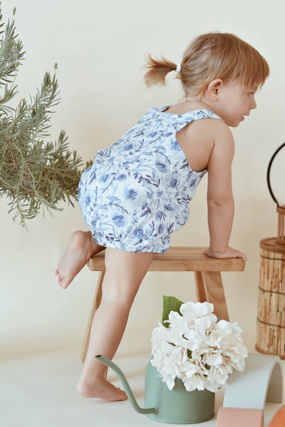 Blue Floral Bubble | Eli & Nev
