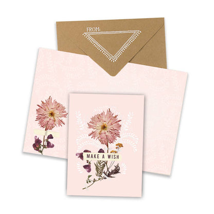 Pink Wish Birthday Mini Card | Papaya