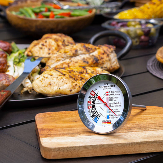 Maverick Large Dial Meat Thermometer | Kitchen Supply Brands