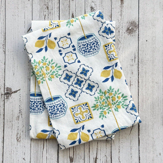 Morocco Printed Towel Set | Mahogany