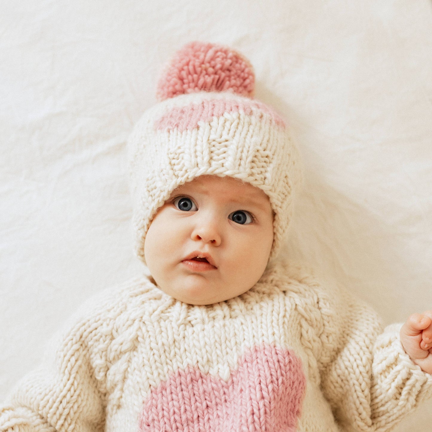 Sweetheart Knit Beanie Hat | Huggalugs