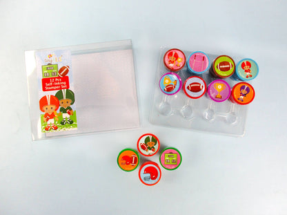 Football Stamp Kit | Tiny Mills