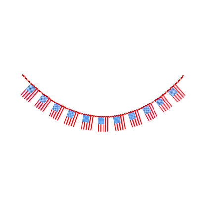 Gingham Flag Banner | My Mind's Eye