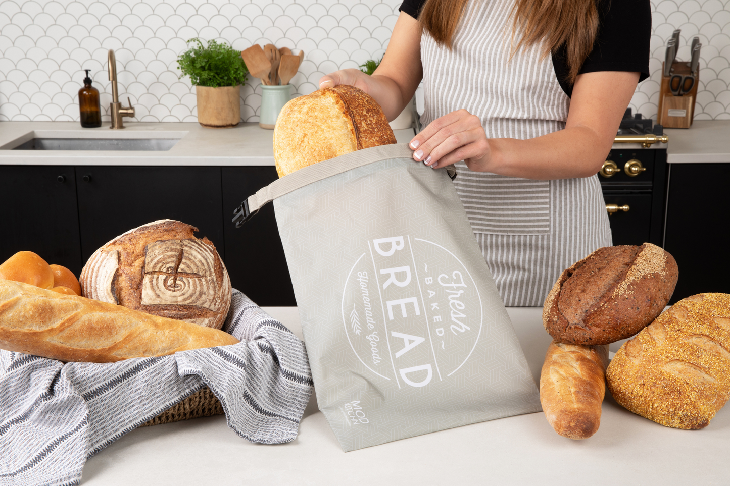 Reusable Bread Bag - 2 Pack | ModKitchn