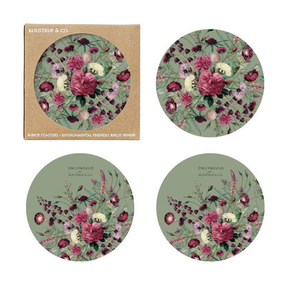 Blossom Flower Coaster Set | Koustrup & Co