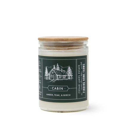 Soy Candle - Cabin Scent | Finding Home Farms