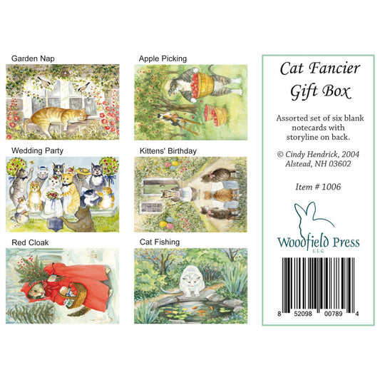 Cat Fancier Assortment Boxed Notes | Woodfield Press