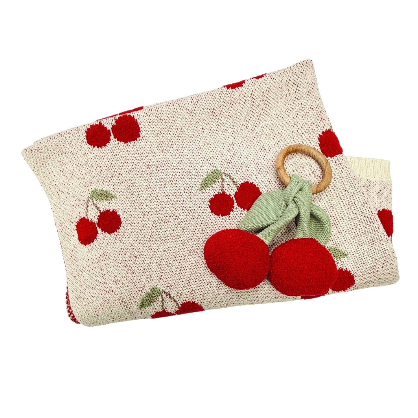 Cherry Orchard Blanket + Ring Gift Set | Viverano Organics