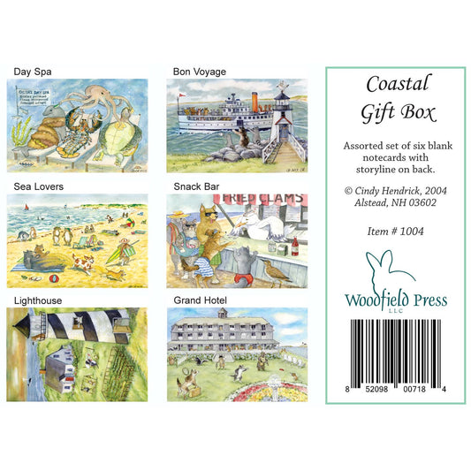 Coastal Assortment Boxed Notes | Woodfield Press