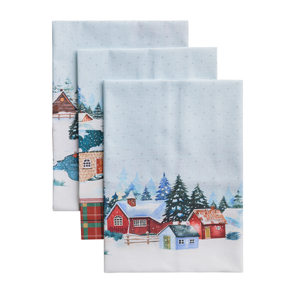 Megeve Kitchen Towel Set | Maison d'Hermine