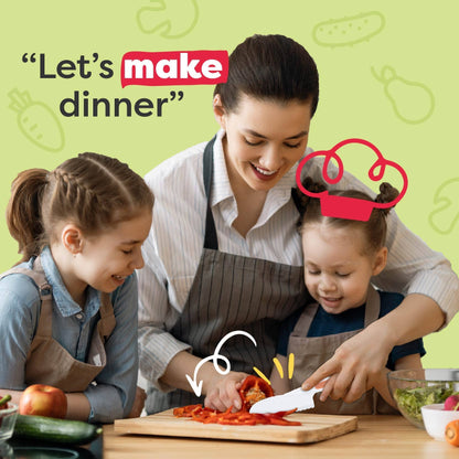 Kid Safe Set for Real Cooking | Baketivity Corp