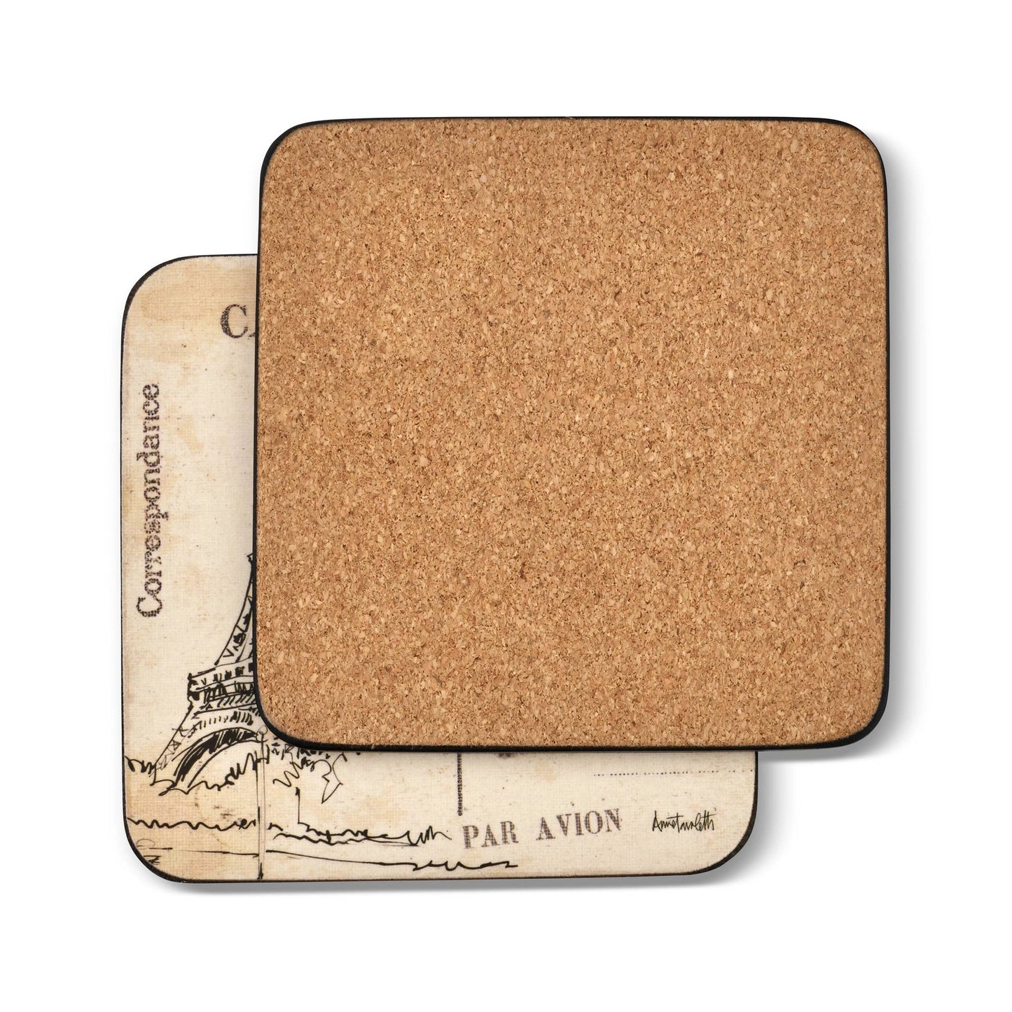 Set of 6 Coasters - Postcard Sketches | Pimpernel