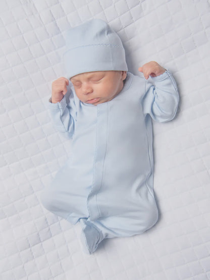Blue Snap Footie | Magnolia Baby