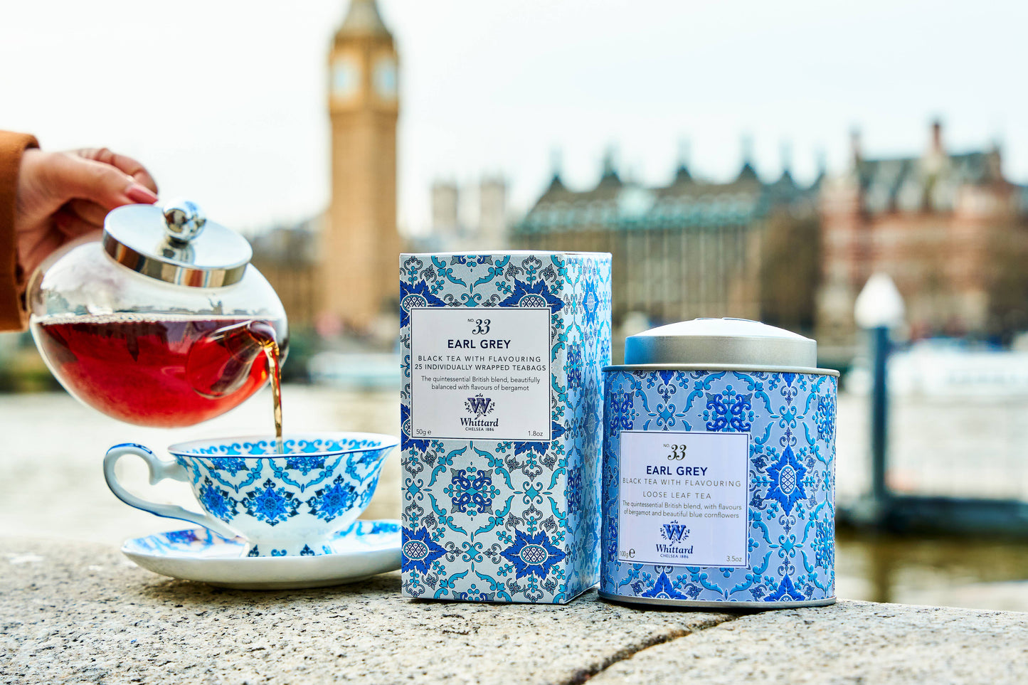 Earl Grey Tea (100g Loose Leaf Tea) | Whittard of Chelsea