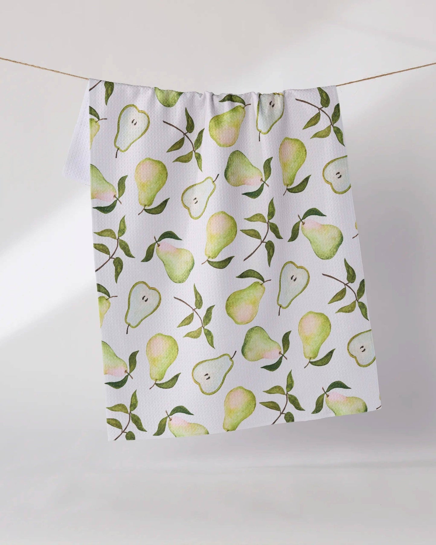 Pearwood Tea Towel | Geometry