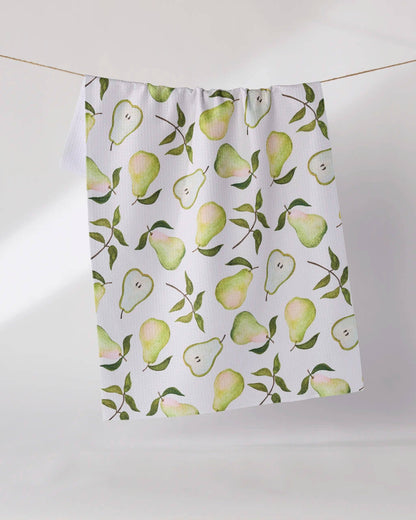 Pearwood Tea Towel | Geometry