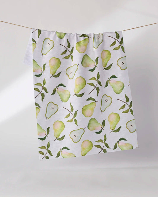 Pearwood Tea Towel | Geometry