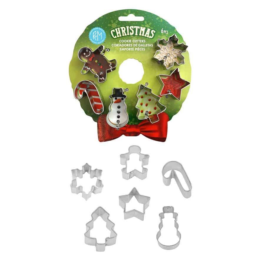 Mini Christmas Cookie Cutter Set | R&M International