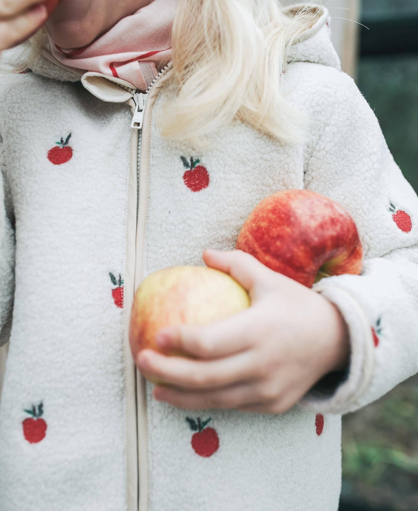 Apple Teddy Jacket | Fliink