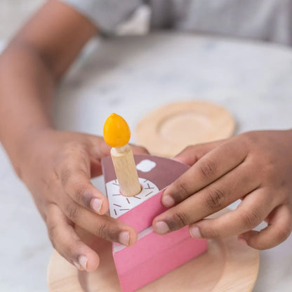 Wooden Birthday Cake Set | PlanToys