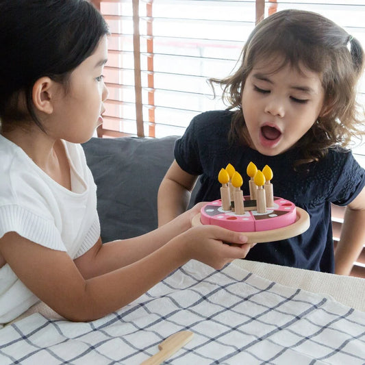 Wooden Birthday Cake Set | PlanToys