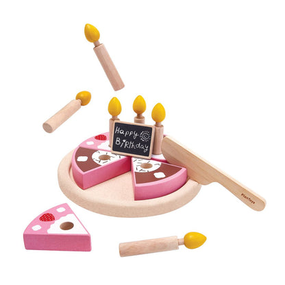 Wooden Birthday Cake Set | PlanToys