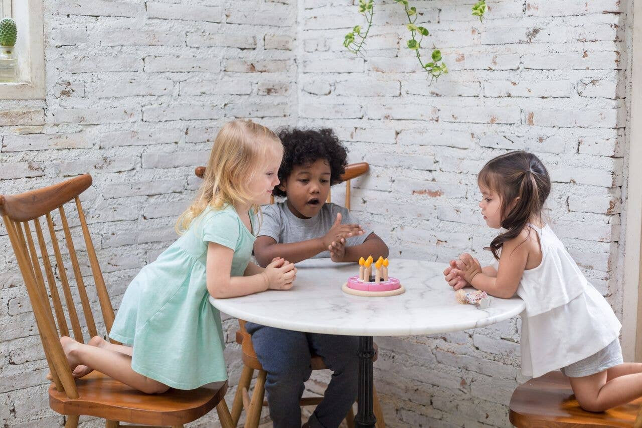 Wooden Birthday Cake Set | PlanToys