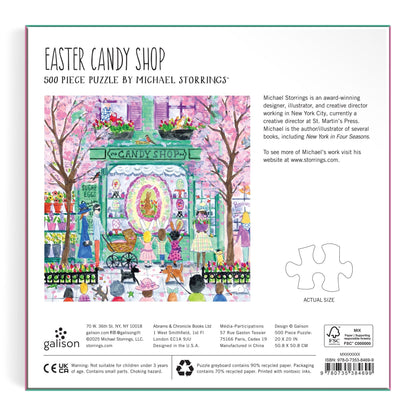 Easter Candy Shop 500 pc Puzzle | Michael Storrings