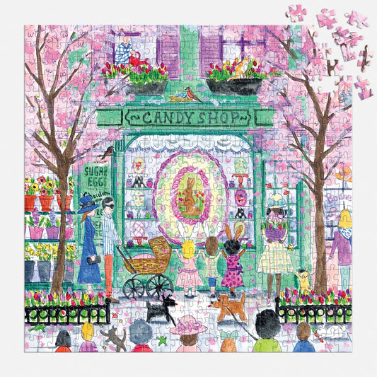 Easter Candy Shop 500 pc Puzzle | Michael Storrings