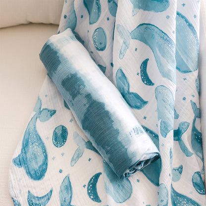 Caspian 2-Pc. Swaddle Wraps | Crane Baby