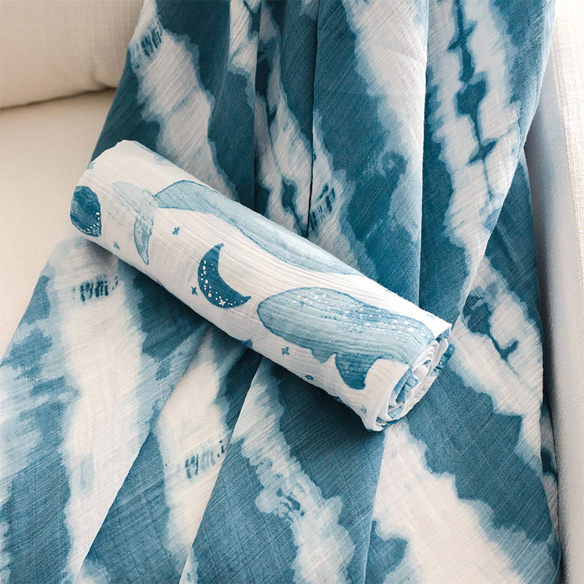 Caspian 2-Pc. Swaddle Wraps | Crane Baby