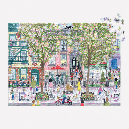 Cats in the City 1000 pc Puzzle | Michael Storrings