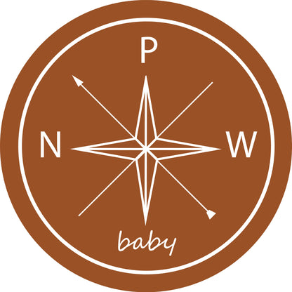 Natural Pinecones Zip Romper | City Mouse Studio