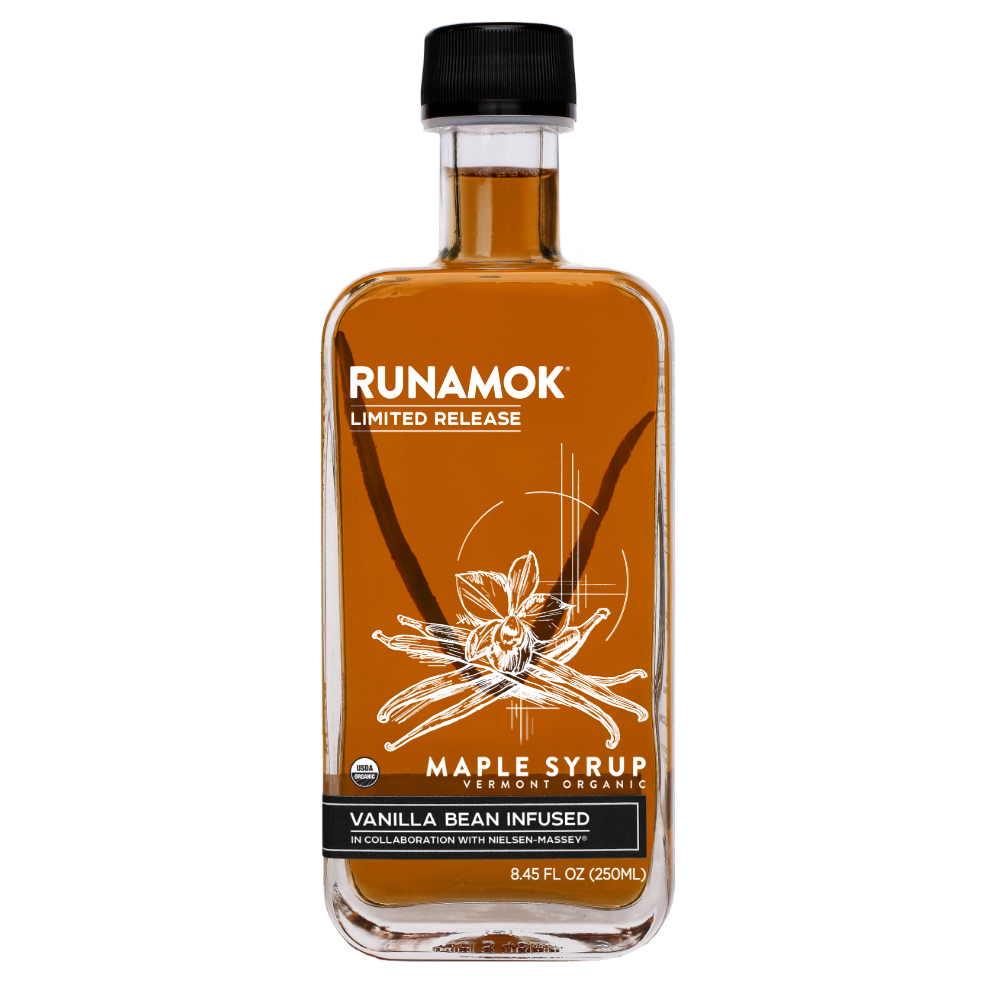 Vanilla Bean Infused Organic Maple Syrup | Runamok