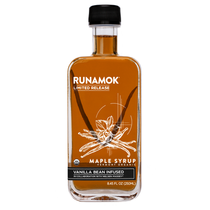 Vanilla Bean Infused Organic Maple Syrup | Runamok