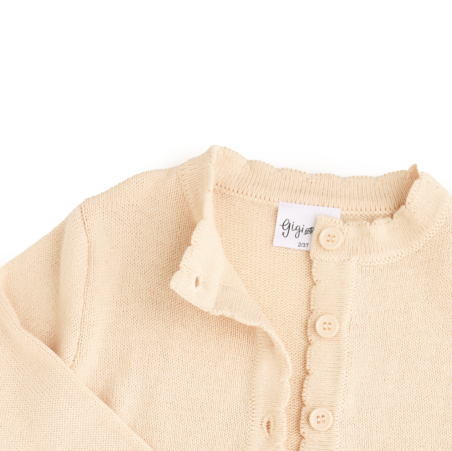 Cream Cardigan | Gigi & Max