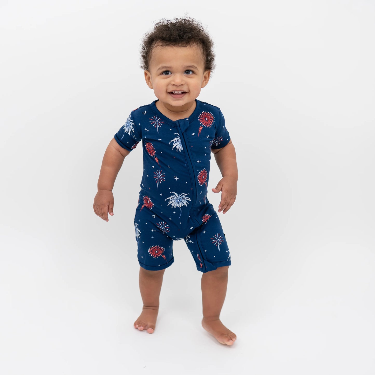 Zippered Shortall Romper | Kyte Baby