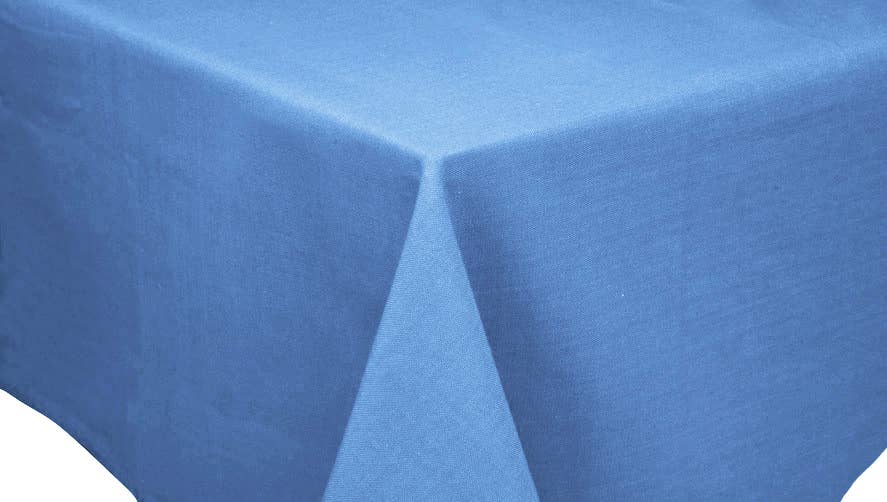 Table Cloth  - Blue (Solid Colour) | Accent Linen