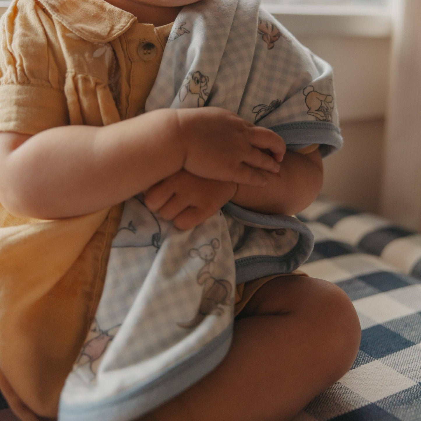 Hundred Acre Wood Three-Layer Security Blanket Set | Copper Pearl